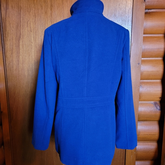 Metaphor Women's Coat with Removable Hood Blue Size L - Picture 5 of 12